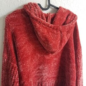 Aeropostale Burnt Orange Cropped Hoodie